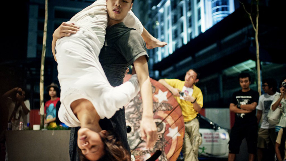Publika, Kuala Lumpur, 2011, with Aidira Khaidir. Photo © Raphael Olivier